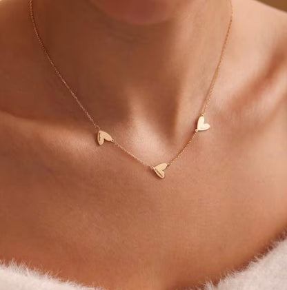 Memora Engraved 1-5 Heart Name Necklace