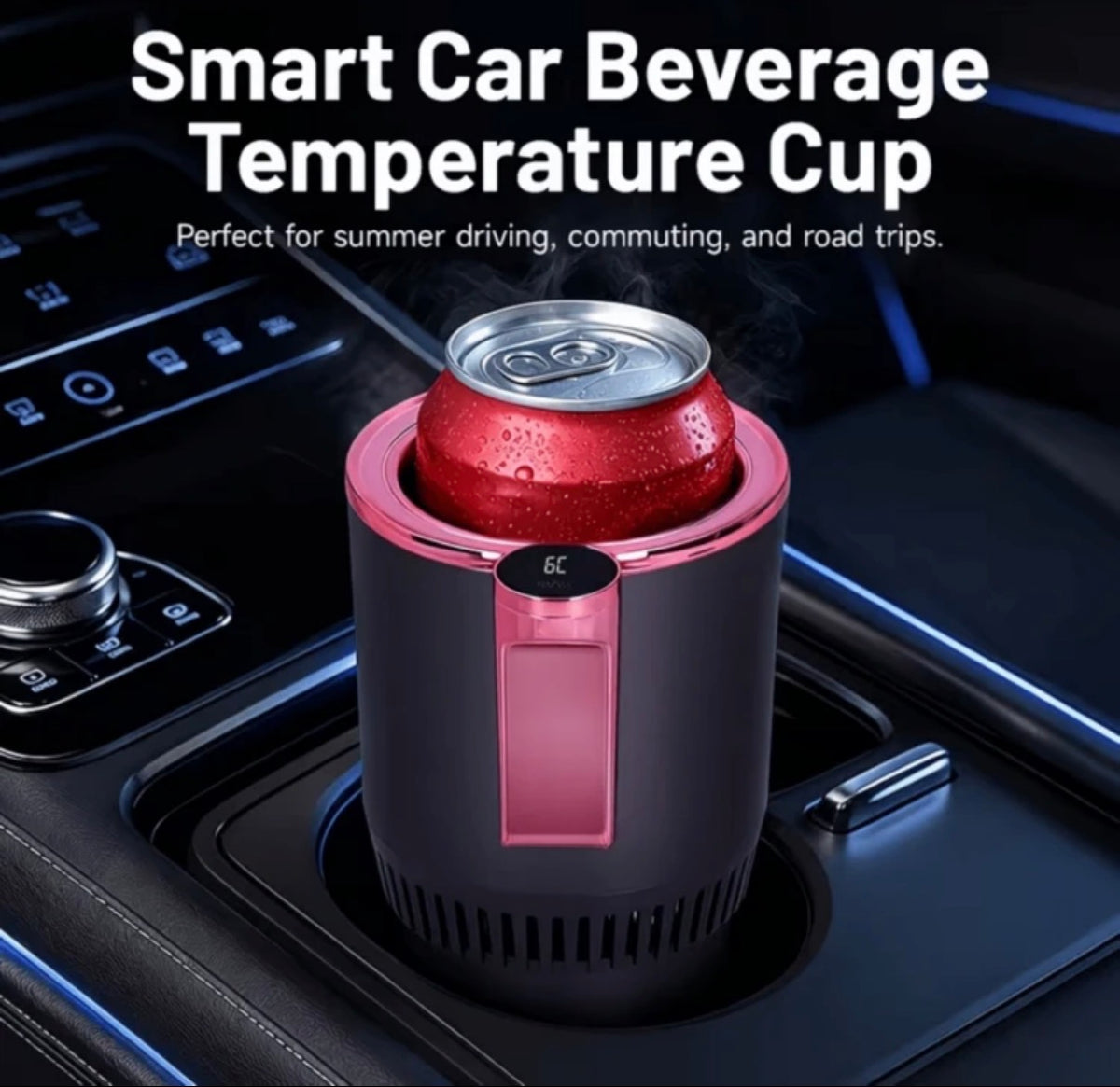 Car Cup Holder With Heating And Cooling