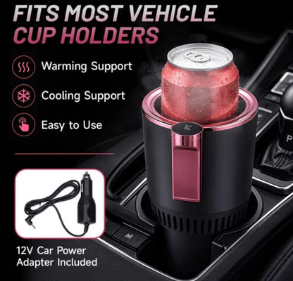 Car Cup Holder With Heating And Cooling