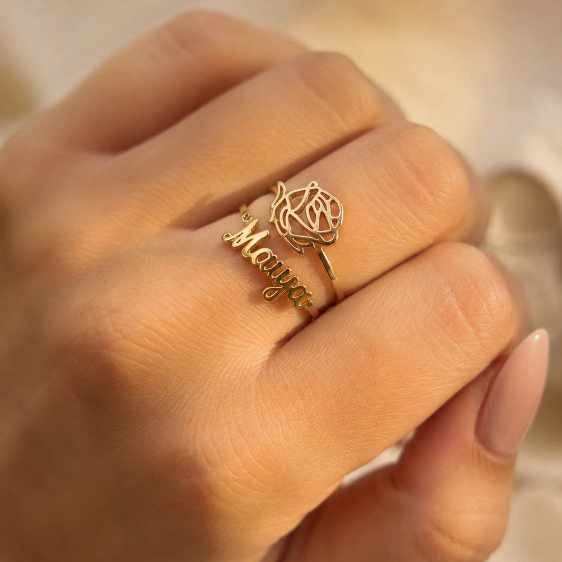 Memora Birthflower Ring