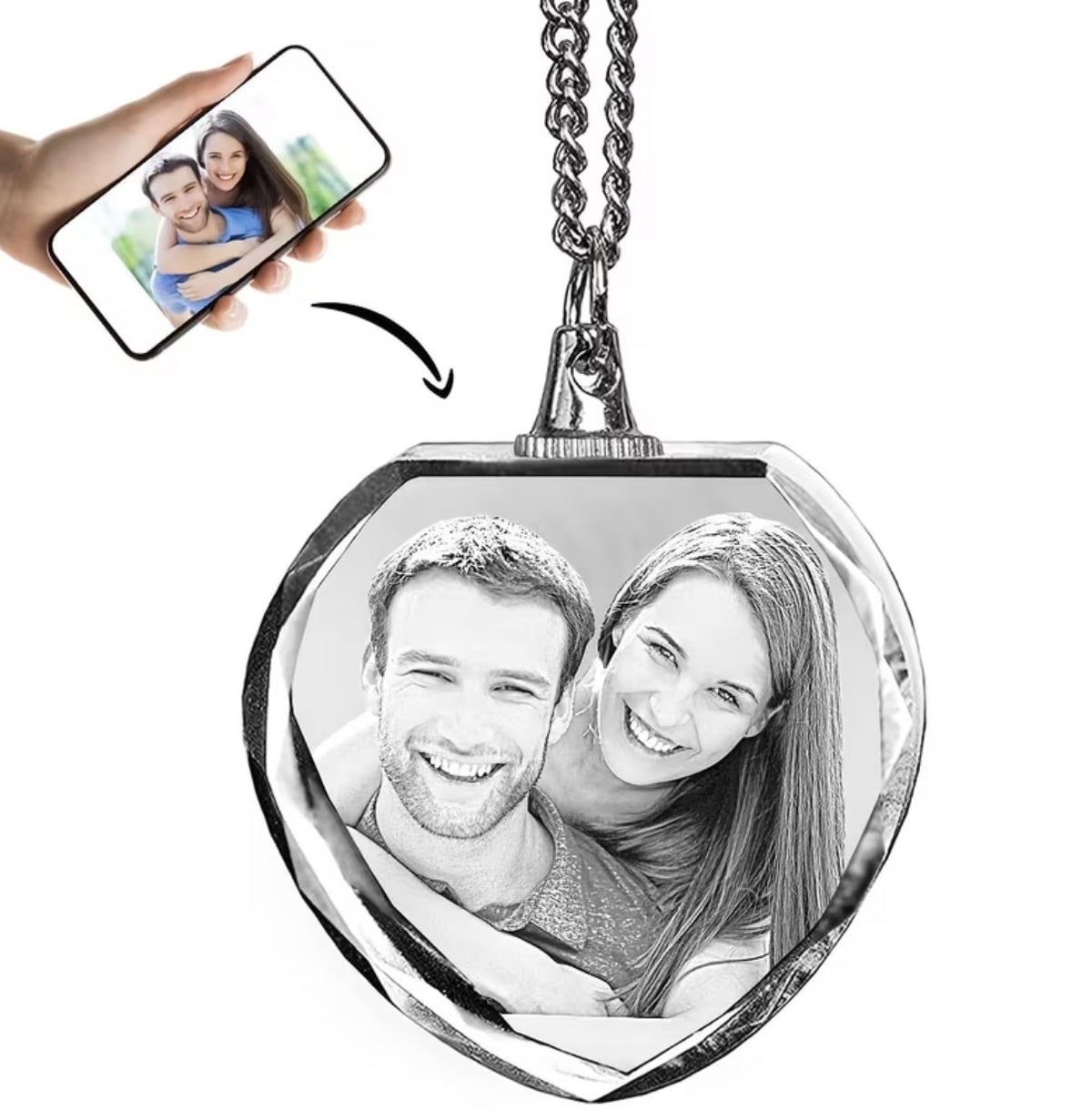 Memora Photo Pendant Necklace