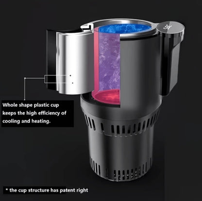 Car Cup Holder With Heating And Cooling