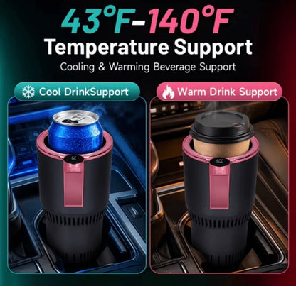 Car Cup Holder With Heating And Cooling