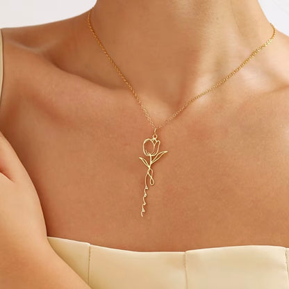 Memora Birthflower Necklace